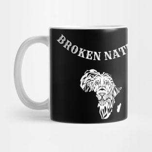 Israel Adesanya, Tattoo Broken Native Mug